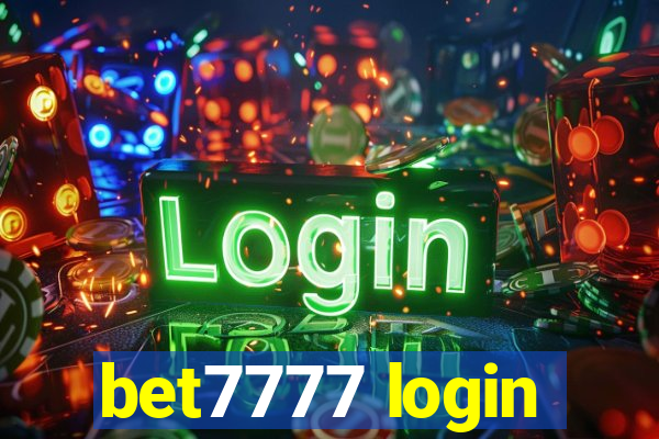 bet7777 login